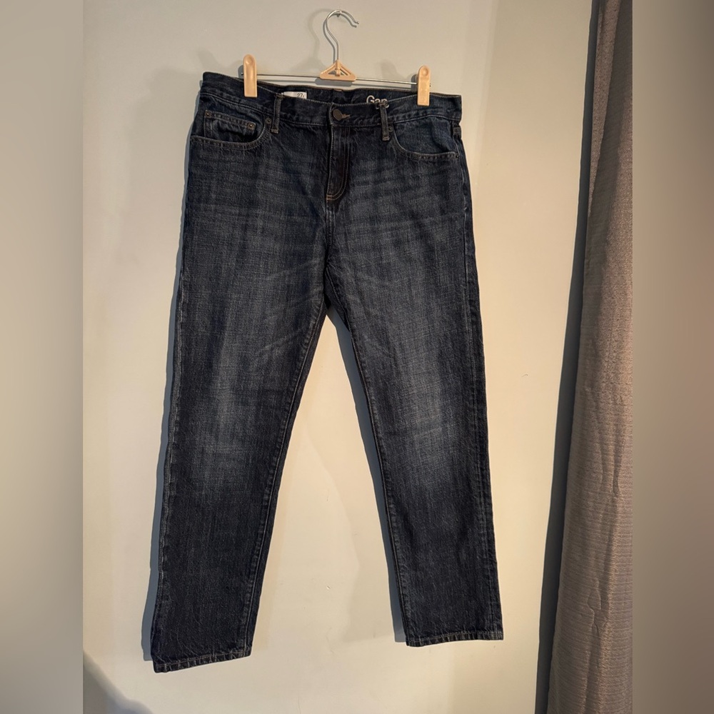 GAP Women's Dark Blue Straight Jeans
